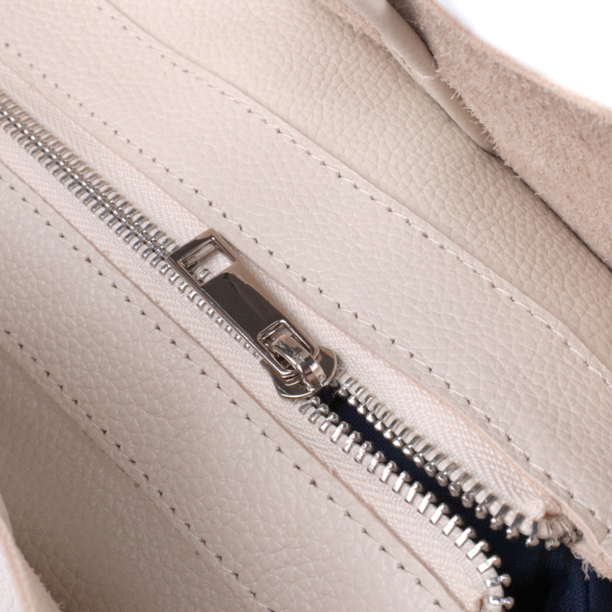Spacious SHVIGEL Leather Shopper Bag 22843 Beige Made in Ukraine – Durable Design