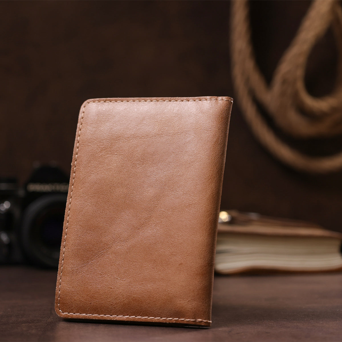 Reliable SHVIGEL Leather Car Document Holder 16071 Natural Leather Ukraine