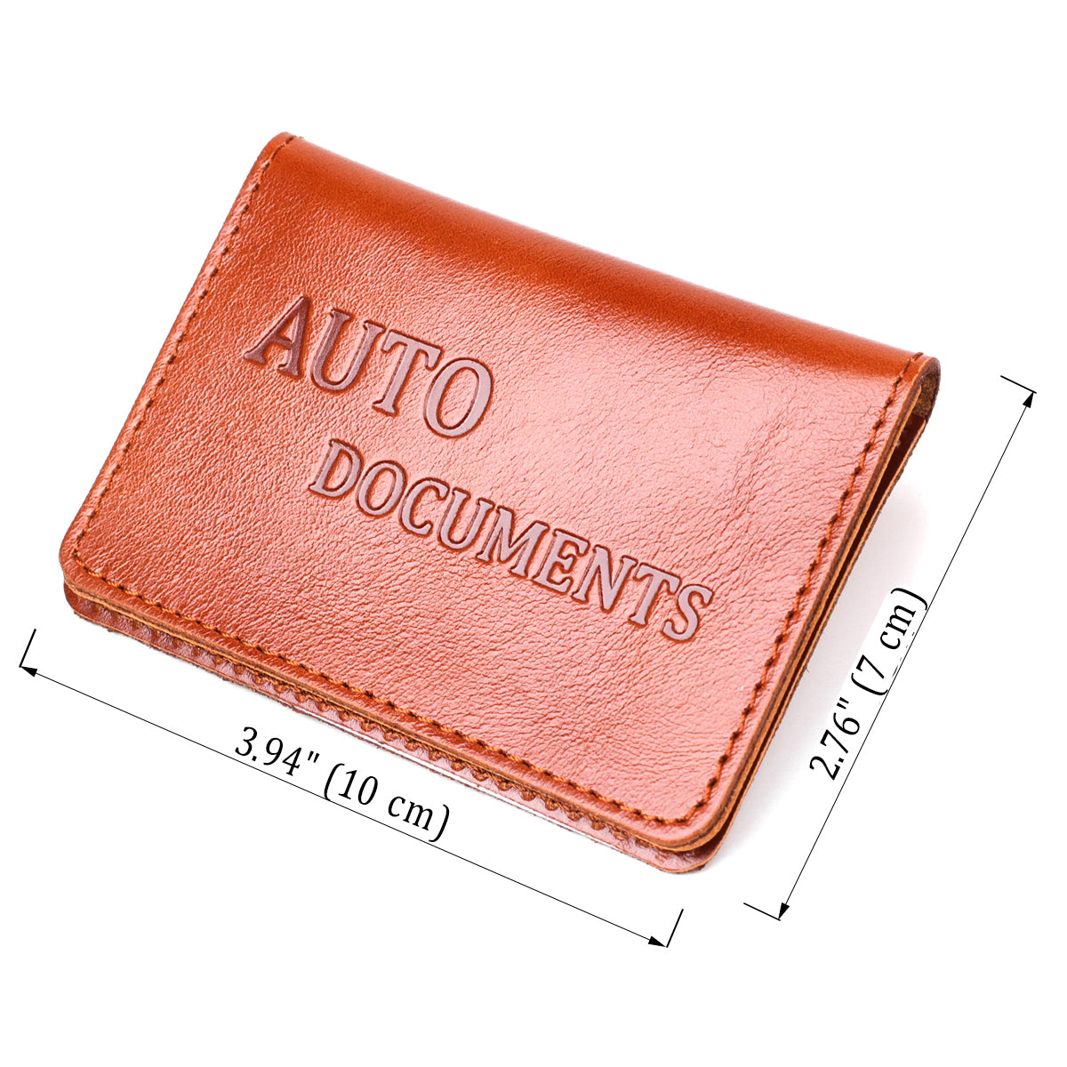 Genuine Leather Driver's License Cover SHVIGEL 16137 Ukraine Natural Leather Black