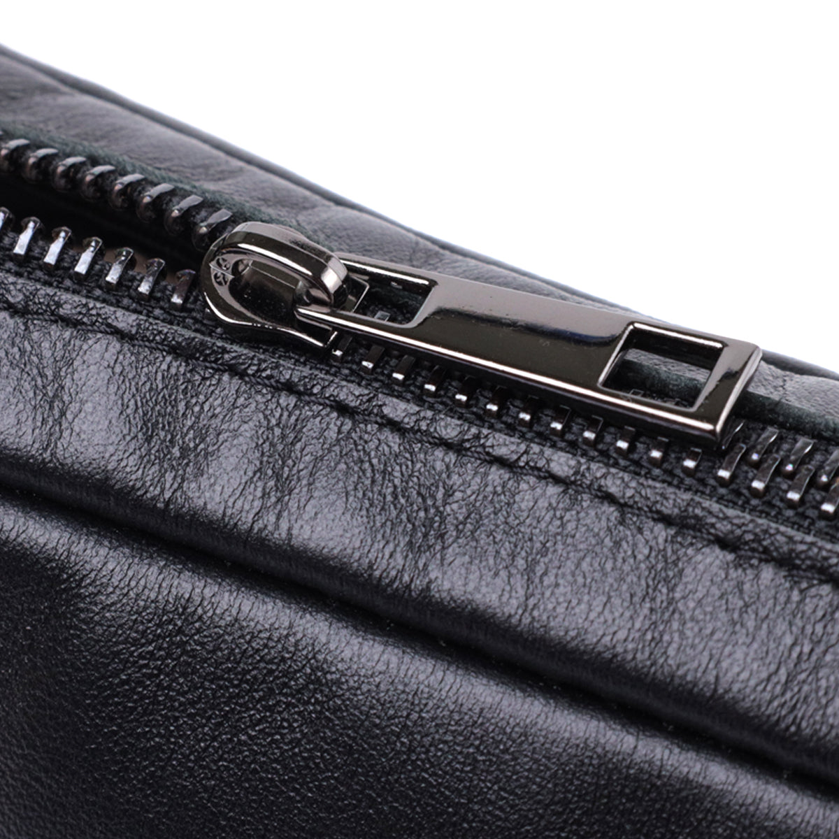 Classic Shvigel Crossbody Bag 22841 in Smooth Black Genuine Leather