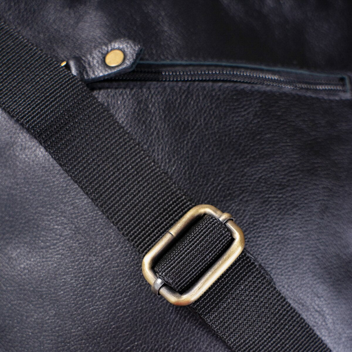 Men's Leather Bag SHVIGEL 19111 Black Genuine Leather Durable Design