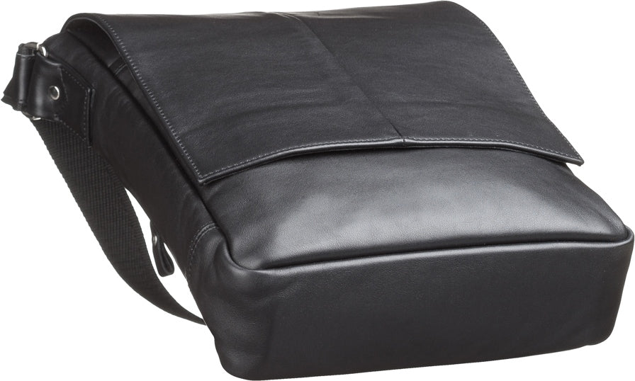 SHVIGEL Genuine Leather Bag 00859 Black - Stylish Ukrainian Design and Premium Quality