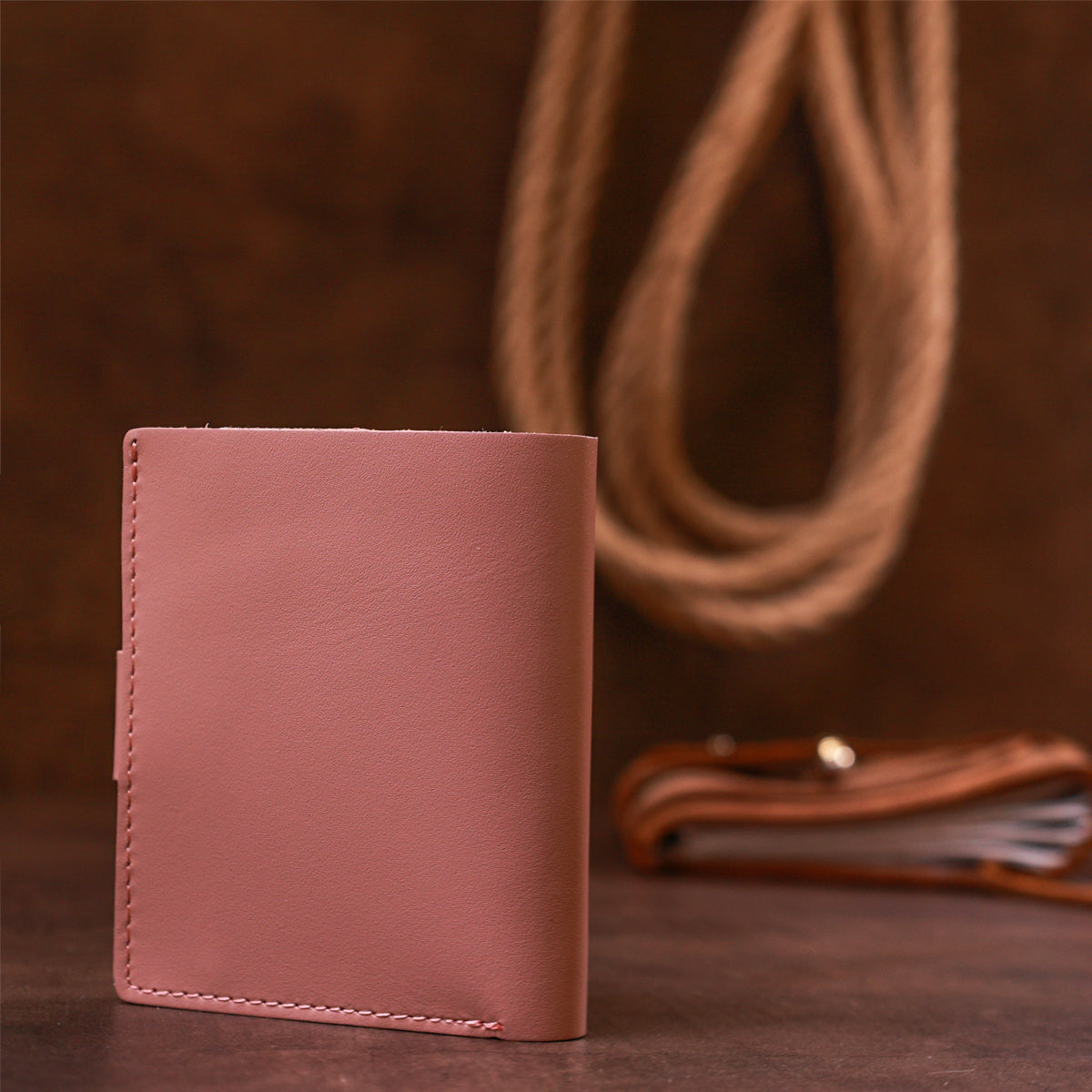 Women's Genuine Leather Wallet SHVIGEL 16509 Pink - Crafted in Ukraine from High-Quality Leather