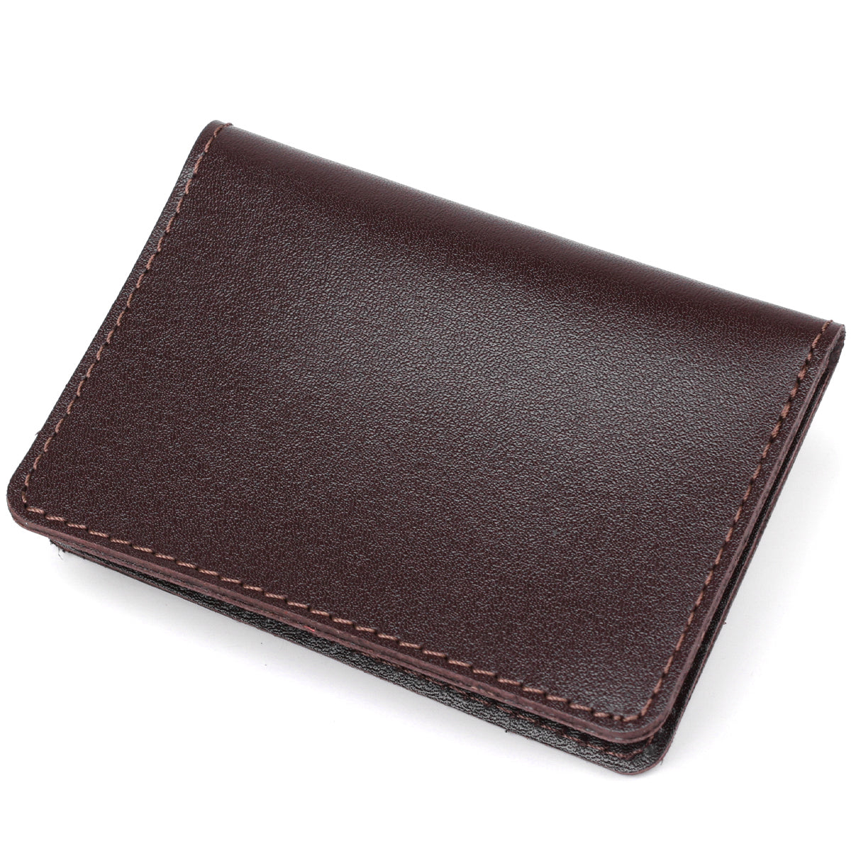 Leather Driver's License Cover SHVIGEL 13971 Brown Natural Leather Durable Design