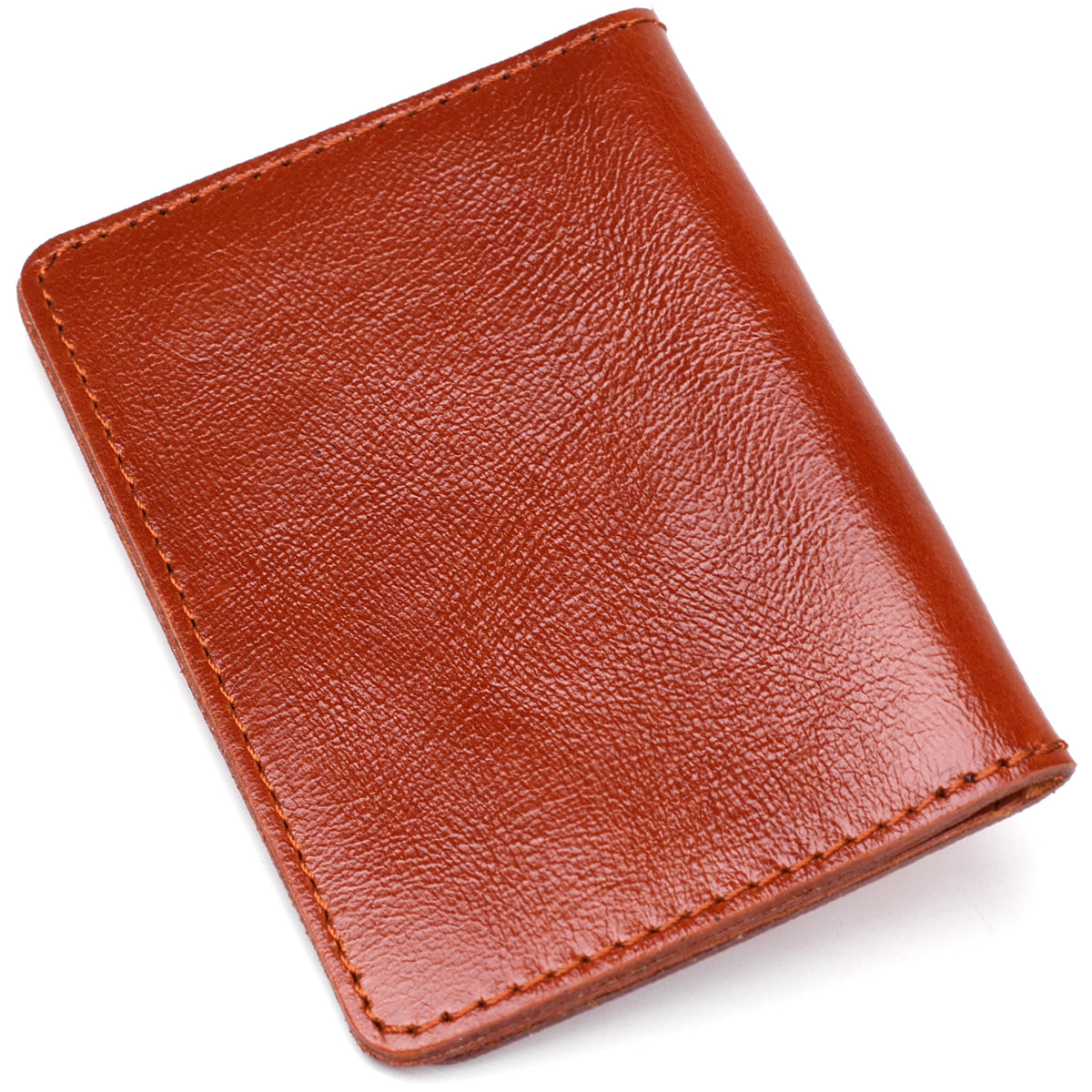 Leather Cover for Driver's Plastic Documents SHVIGEL 16076 Natural Leather, Ukraine