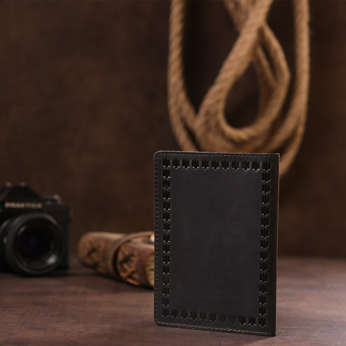 Leather Passport Cover SHVIGEL 16132 European Quality Grey Genuine Leather