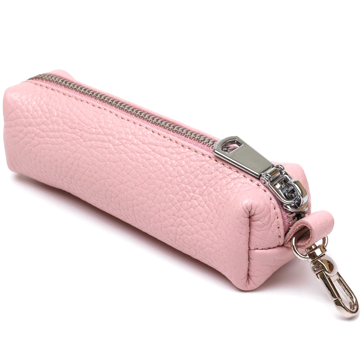 Stylish Women's Key Holder SHVIGEL 16538 Pink Genuine Leather for Keys