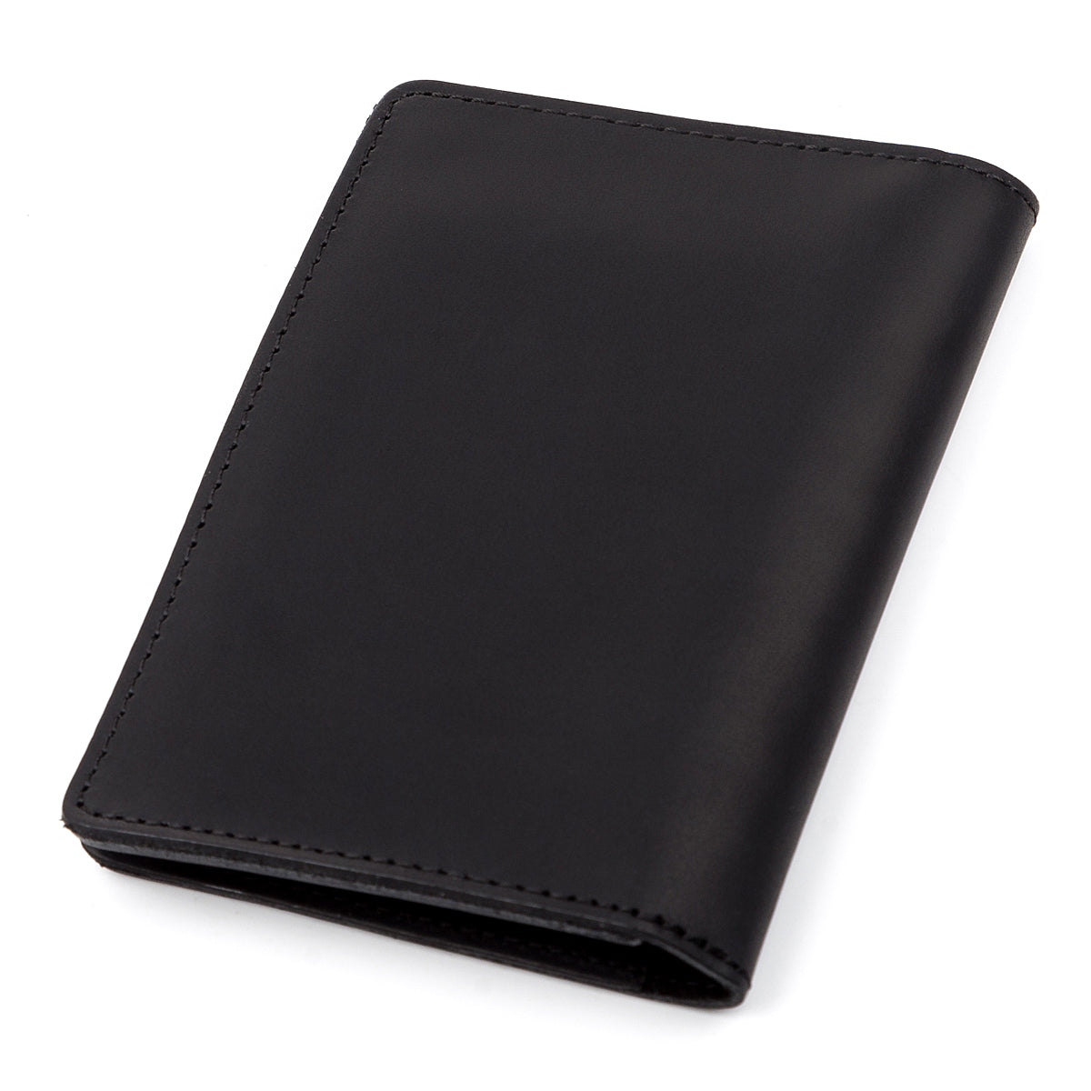 Leather Car Document Holder SHVIGEL 13923 Black Natural Leather for Drivers