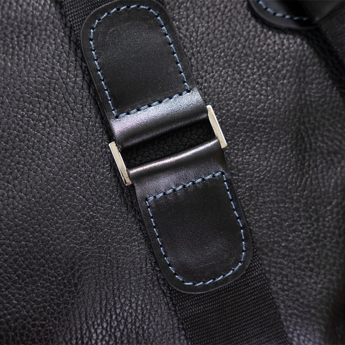 Men's Leather Bag SHVIGEL 11090 Genuine Black Leather Durable Design
