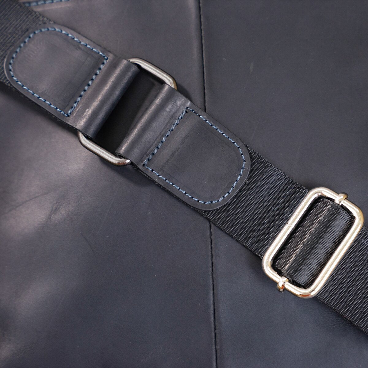 Men's Leather Bag SHVIGEL 11098 Black Natural Leather Made in Ukraine