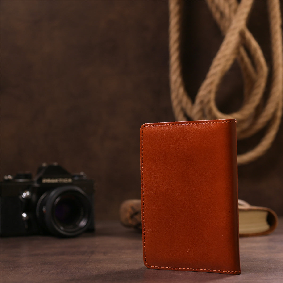 Comfortable SHVIGEL Natural Leather Vehicle Document Cover 16070 - Ukraine
