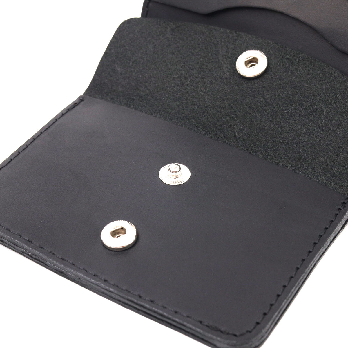 Matte Men's Wallet Natural Leather SHVIGEL 16600 Black Durable Design