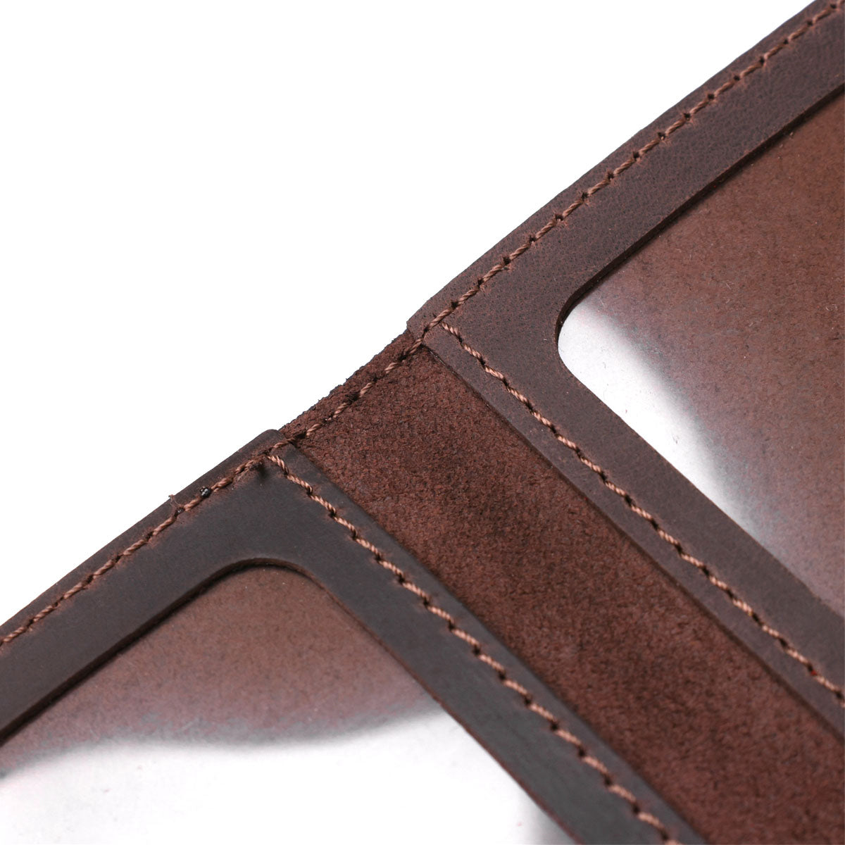 Driver's License Holder SHVIGEL 13925 Genuine Leather Brown Made in Ukraine