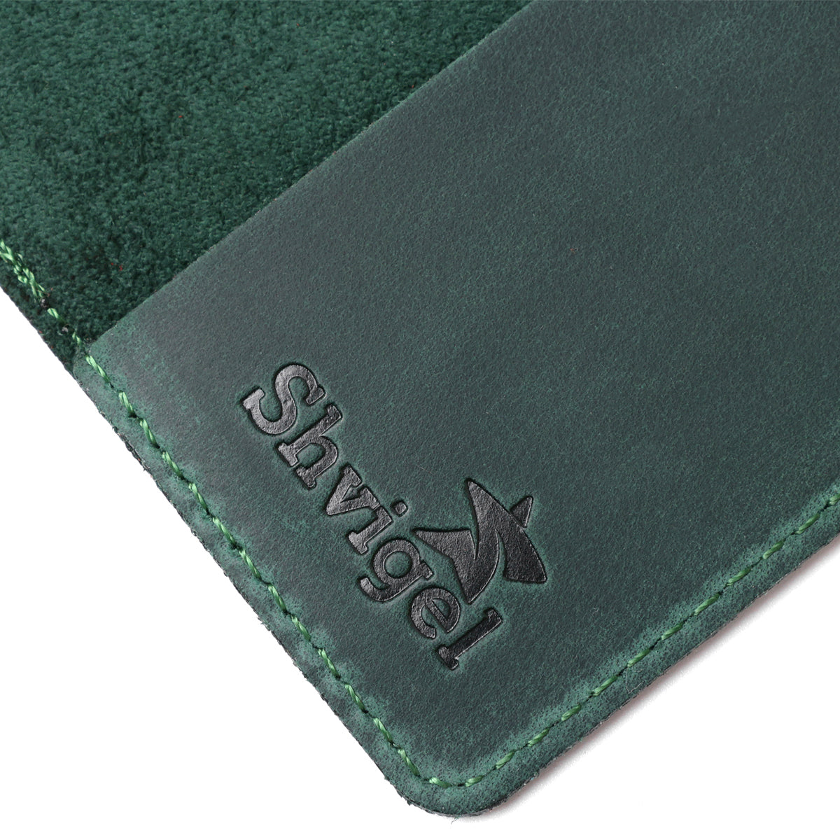 Genuine Leather Passport Cover SHVIGEL 16134 - High-Quality Ukrainian Design