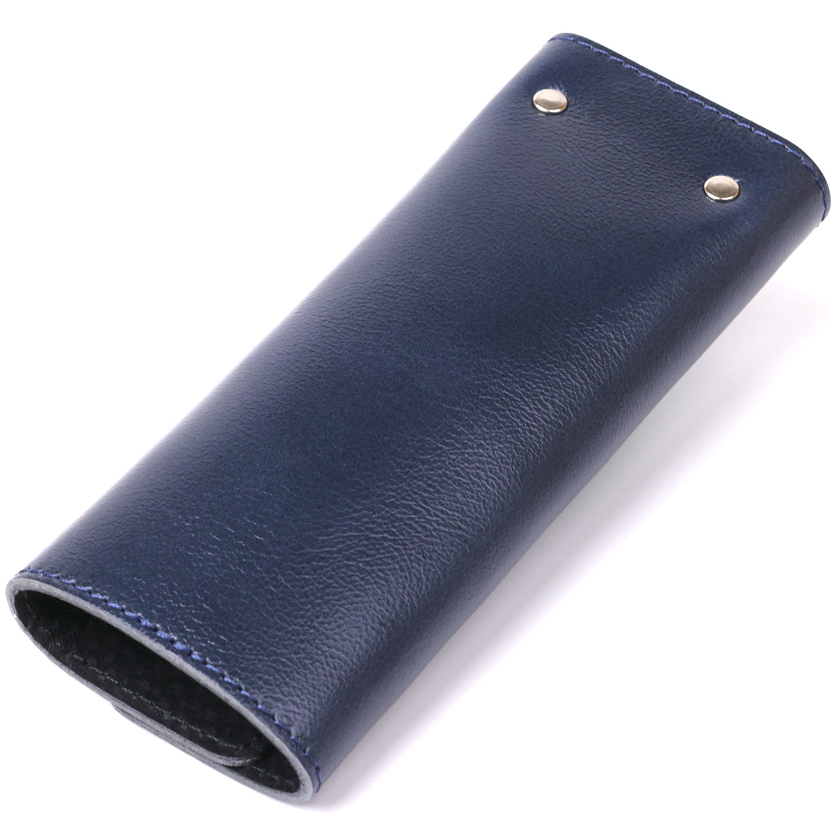 Practical Leather Key Holder SHVIGEL 16533 Blue Natural Leather for Keys