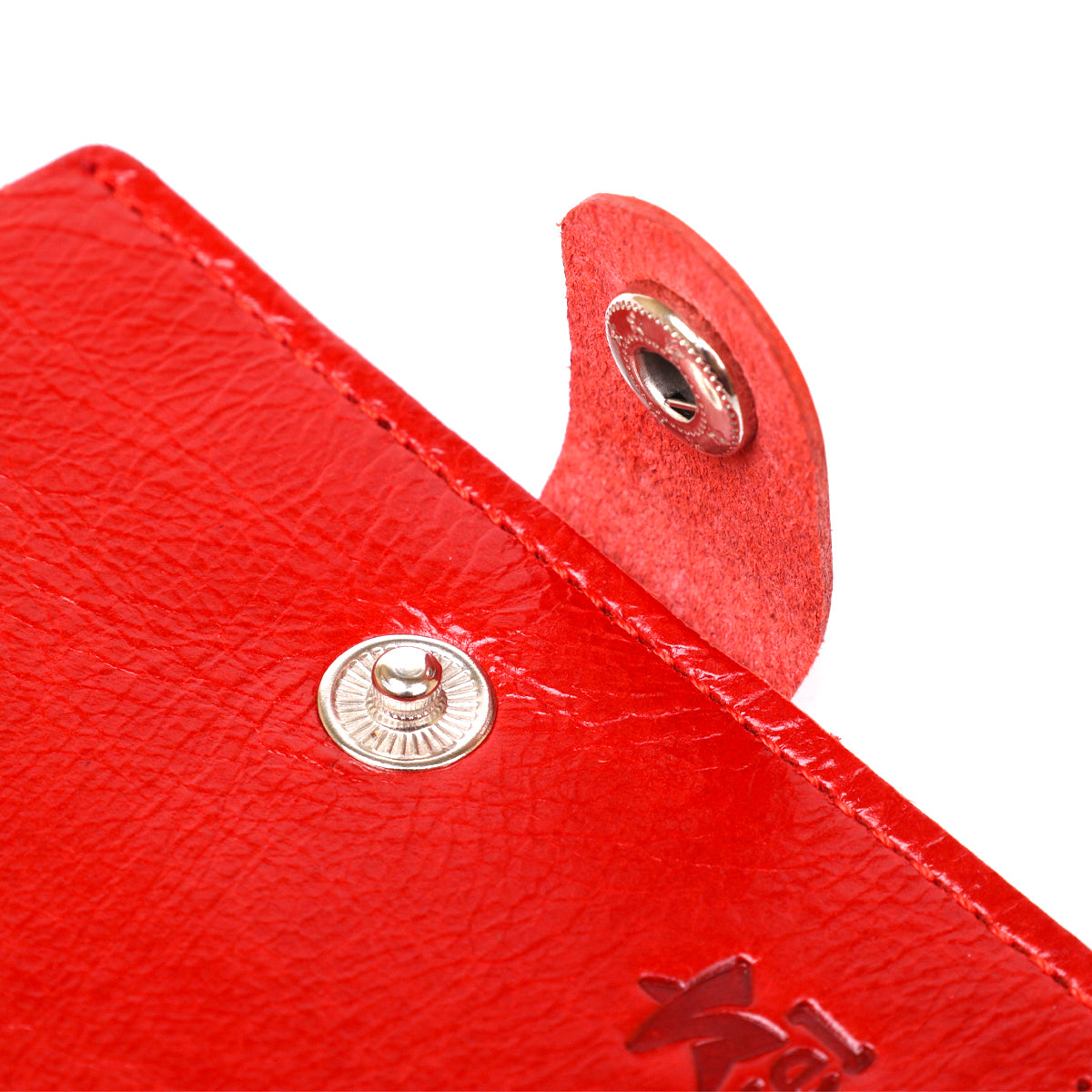Women's Leather Wallet SHVIGEL 16482 Red Genuine Leather Durable Design