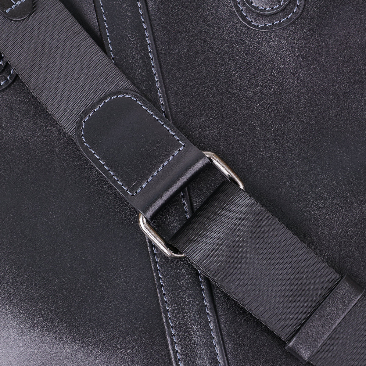 Genuine Leather Men's Bag SHVIGEL 11287 Black, Handcrafted in Ukraine, Durable Design