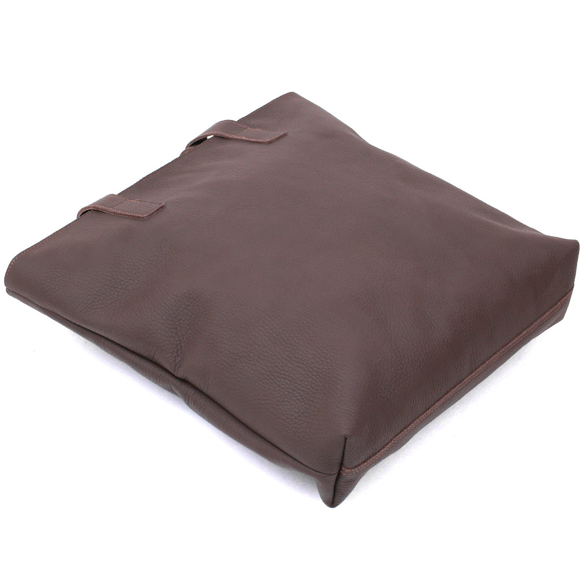 Leather Matte Women's Handbag SHVIGEL 16363 Brown Natural Leather from Ukraine