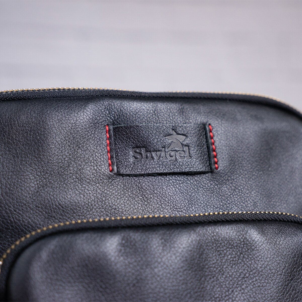 Men's Leather Bag SHVIGEL 19111 Black Genuine Leather Durable Design