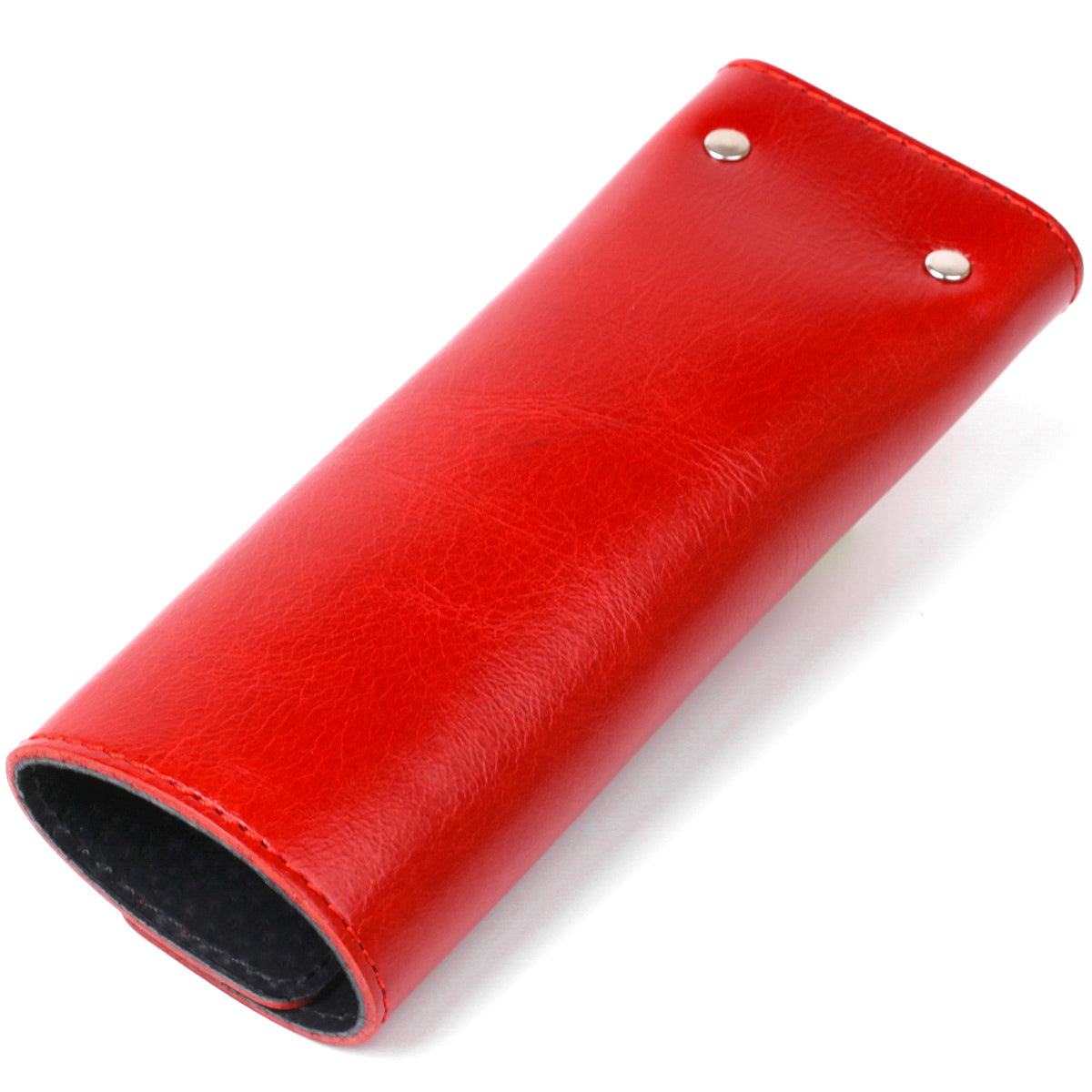 Stylish Women's Leather Key Holder SHVIGEL 16530 Red Genuine Leather for Keys