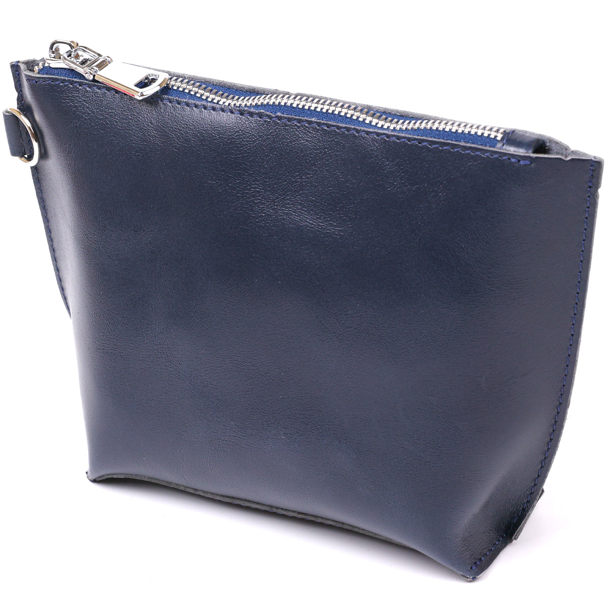 Women's Skincare SHVIGEL 16413 Blue Natural Leather Made in Ukraine