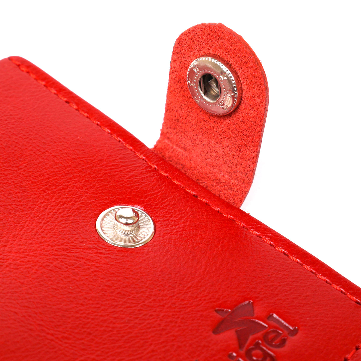 Practical Women's Wallet SHVIGEL 16503 Red Genuine Leather High-Quality Design