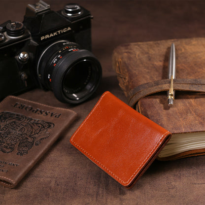 Leather Cover for Driver's Plastic Documents SHVIGEL 16077, Natural Leather, Ukraine