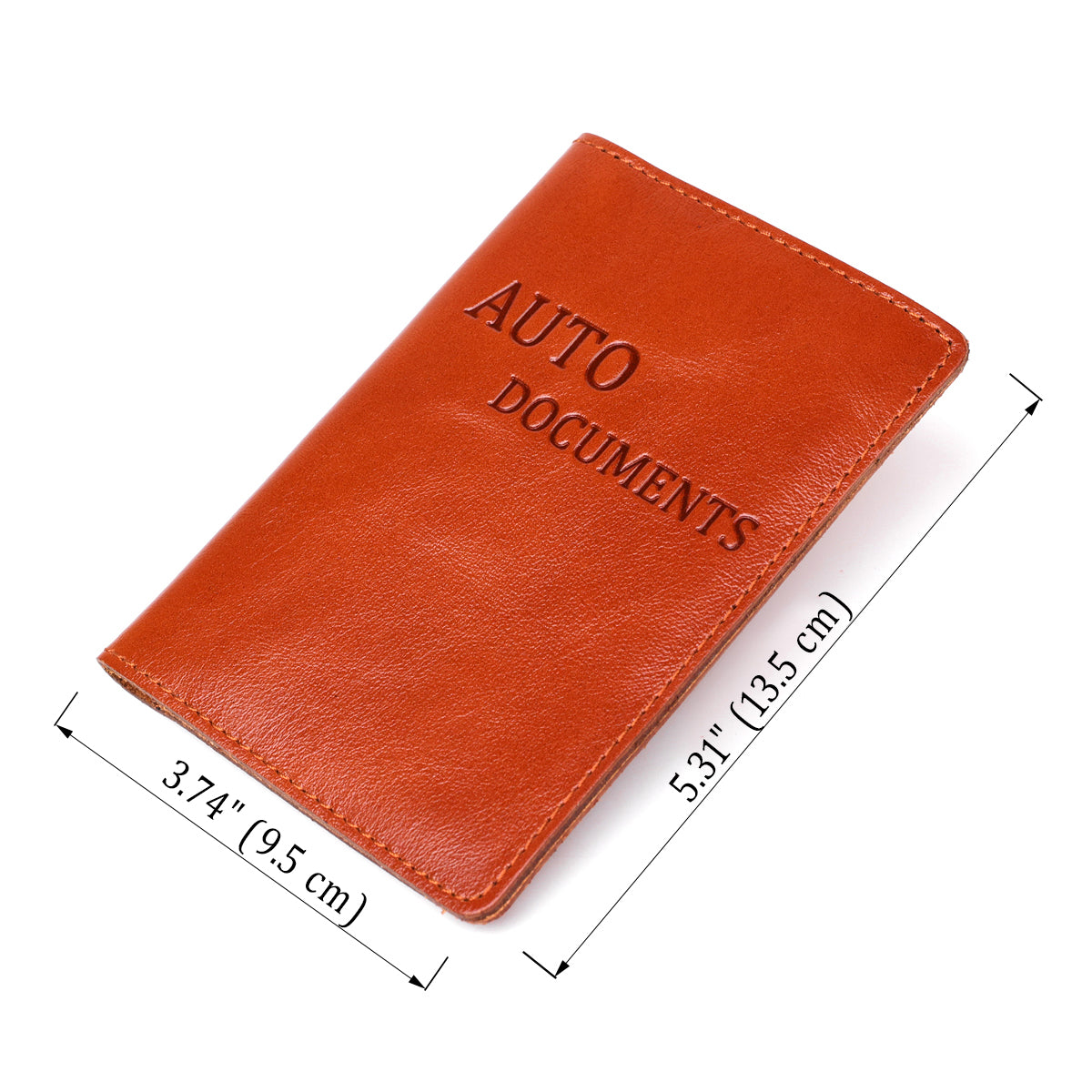 Comfortable SHVIGEL Natural Leather Vehicle Document Cover 16070 - Ukraine