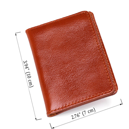 Leather Cover for Driver's Plastic Documents SHVIGEL 16076 Natural Leather, Ukraine
