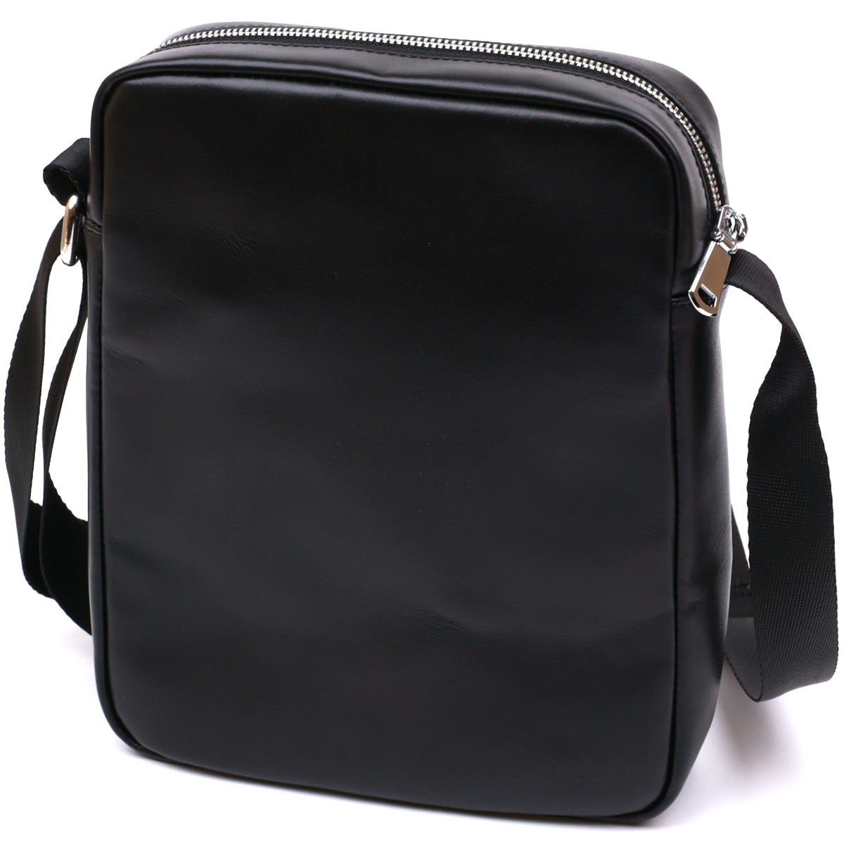 High-Quality Leather Men's Bag SHVIGEL 16336 Black - Crafted from Natural Leather