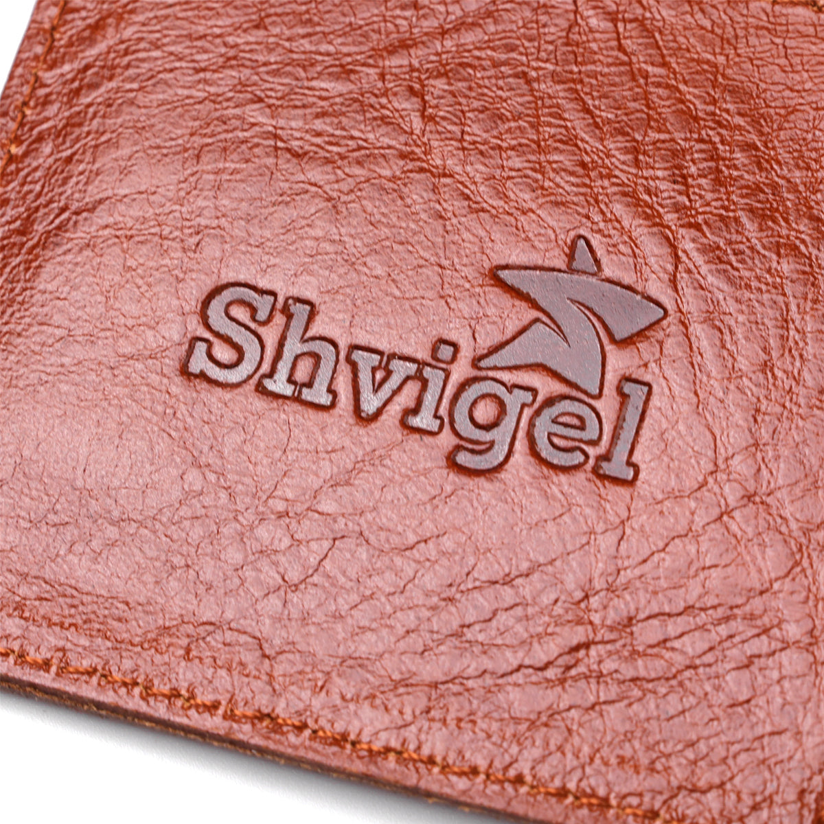 Comfortable SHVIGEL Natural Leather Vehicle Document Cover 16070 - Ukraine