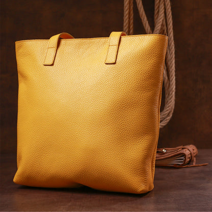 Stylish Women's Bag SHVIGEL 16358 Yellow | Genuine Leather from Ukraine