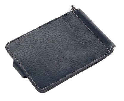 High-Quality Leather Money Clip SHVIGEL 16142 Ukrainian Made Genuine Leather