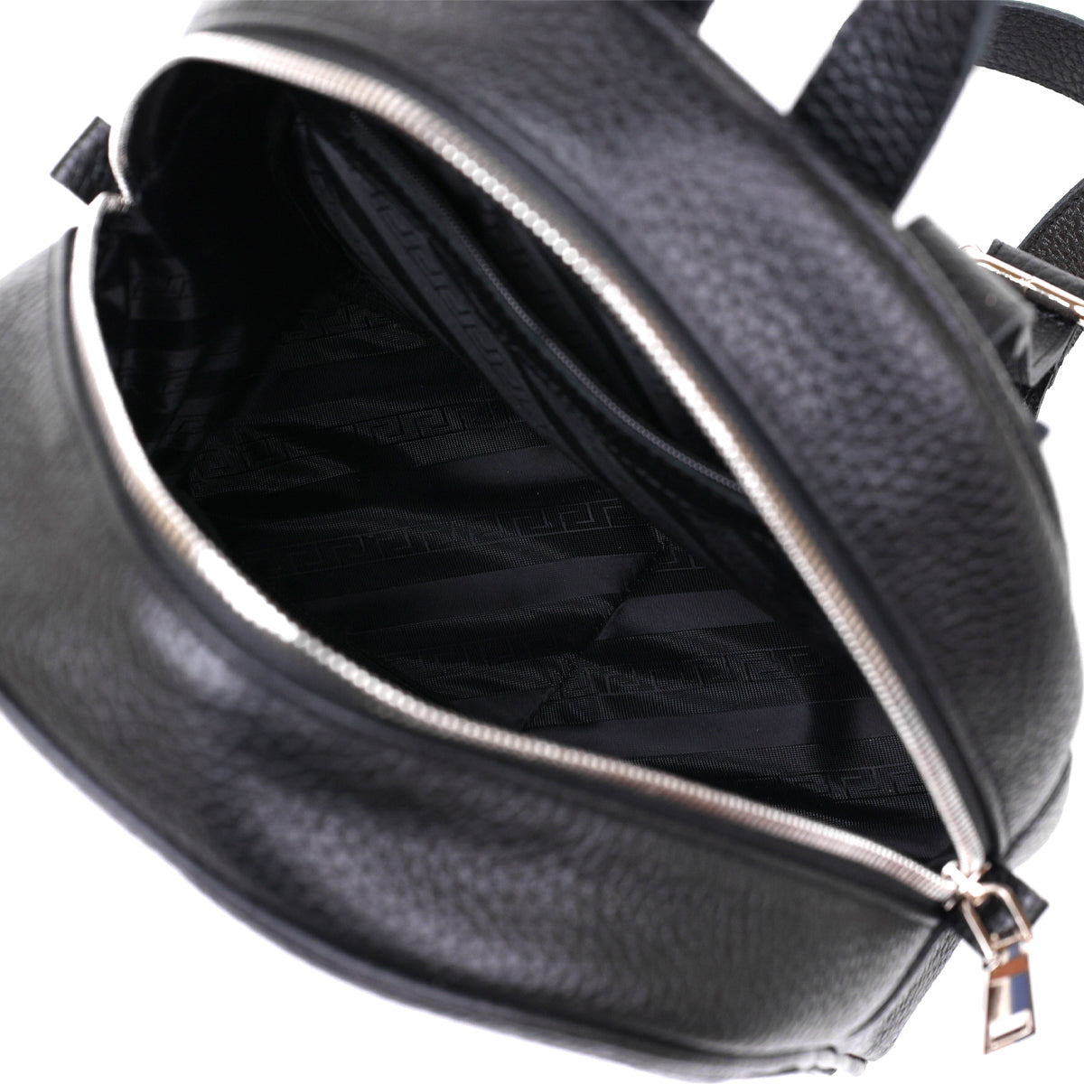 Women's Leather Backpack SHVIGEL 16302 Black - Natural Leather, Ukrainian Craftsmanship
