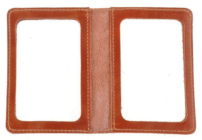 Genuine Leather Driver's License Cover SHVIGEL 16080 | Ukraine Made, Black Color