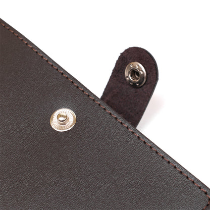 Men's Travel Case SHVIGEL 16525 Brown Genuine Leather Travel Organizer