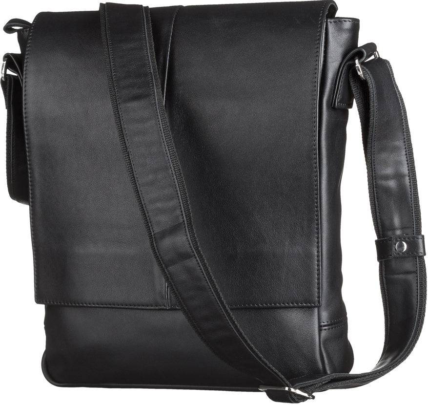 SHVIGEL Genuine Leather Bag 00859 Black - Stylish Ukrainian Design and Premium Quality