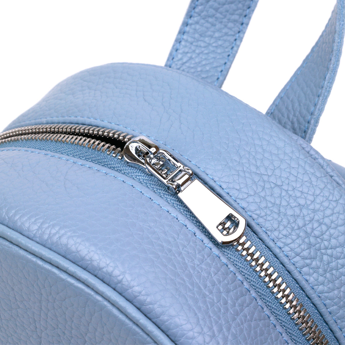 Stylish Women's Backpack SHVIGEL 16318 Blue Genuine Leather Casual Design