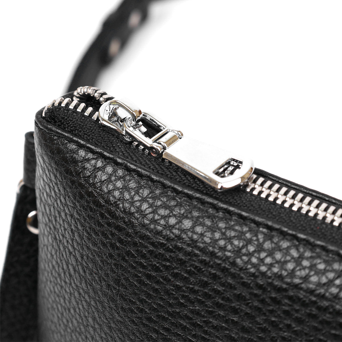 Women's Crossbody Bag SHVIGEL 16341 Black Leather - Stylish Natural Skin Design