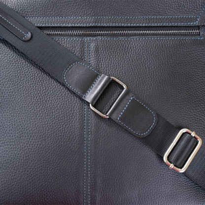 Men's Leather Bag SHVIGEL 11106 Black Genuine Leather Durable Design