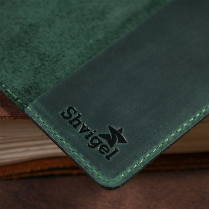 Genuine Leather Passport Cover SHVIGEL 16134 - High-Quality Ukrainian Design