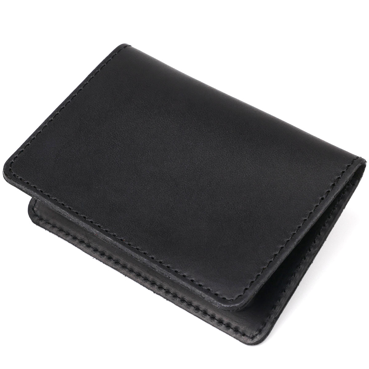 Leather Driver's License Cover SHVIGEL 13926 Black Genuine Leather Made in Ukraine