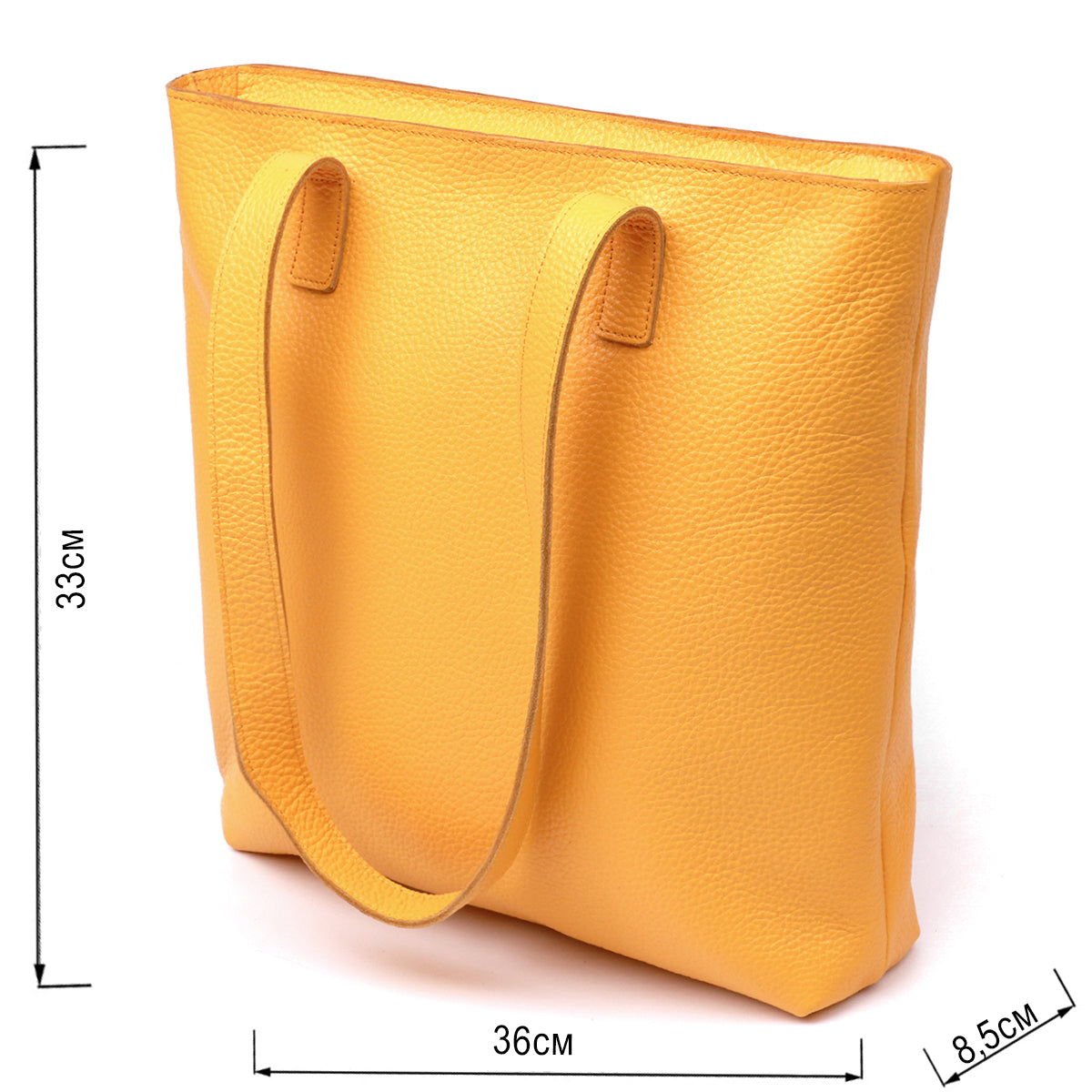 Stylish Women's Bag SHVIGEL 16358 Yellow | Genuine Leather from Ukraine