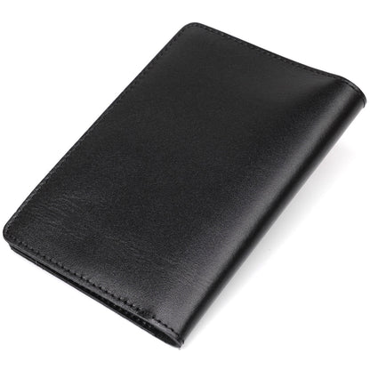 Genuine Leather Driver's Document Cover SHVIGEL 13924 Black – Ukrainian Quality