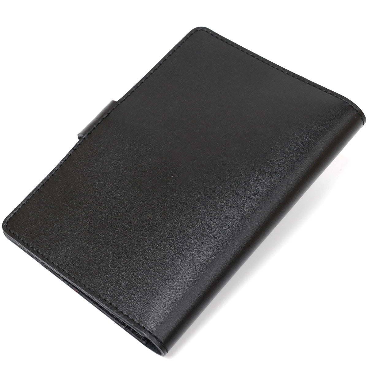 Comfortable Men's Travel Case SHVIGEL 16523 Black Genuine Leather Design
