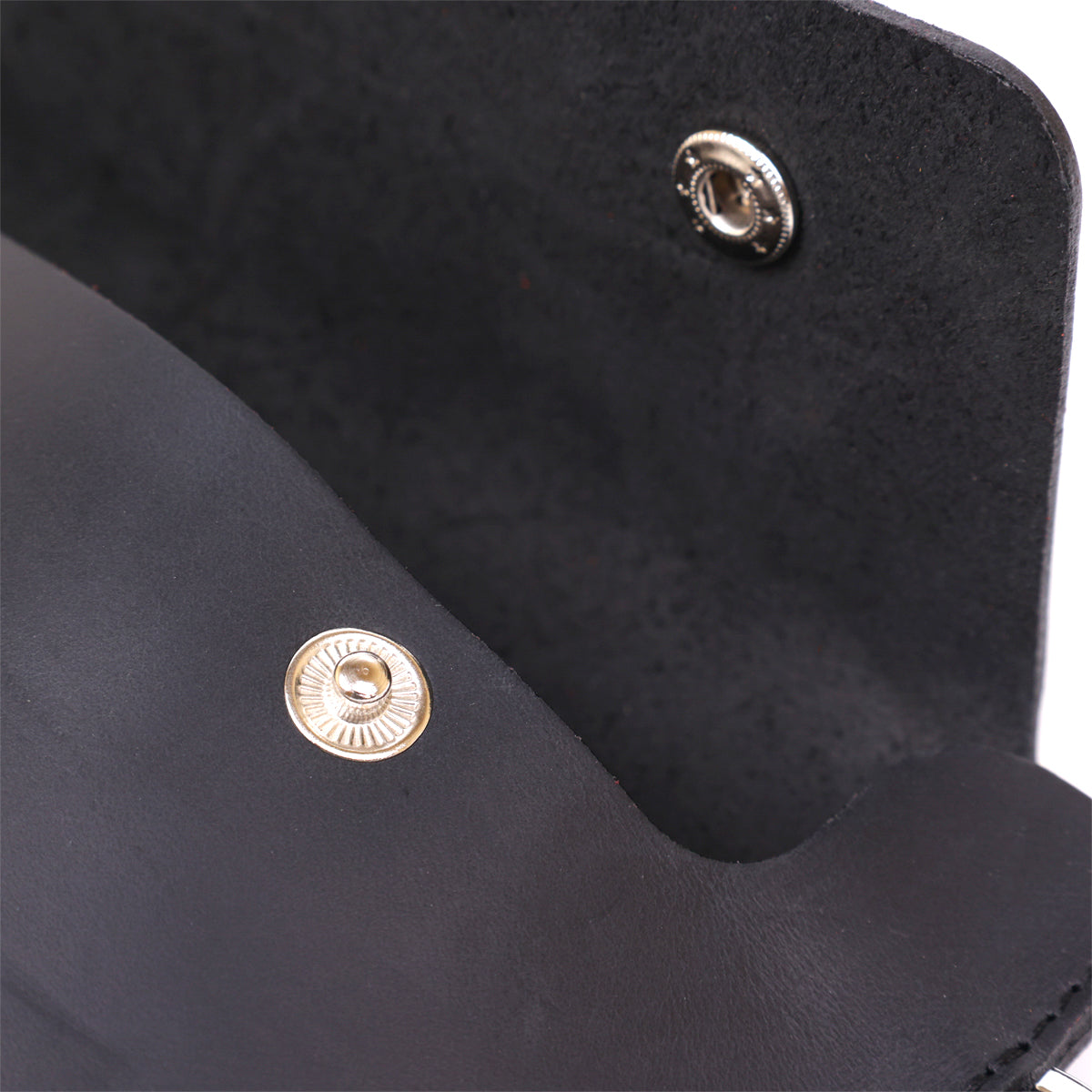 Unisex Matte Leather Travel Cosmetic Bag SHVIGEL 16426 Black Made in Ukraine