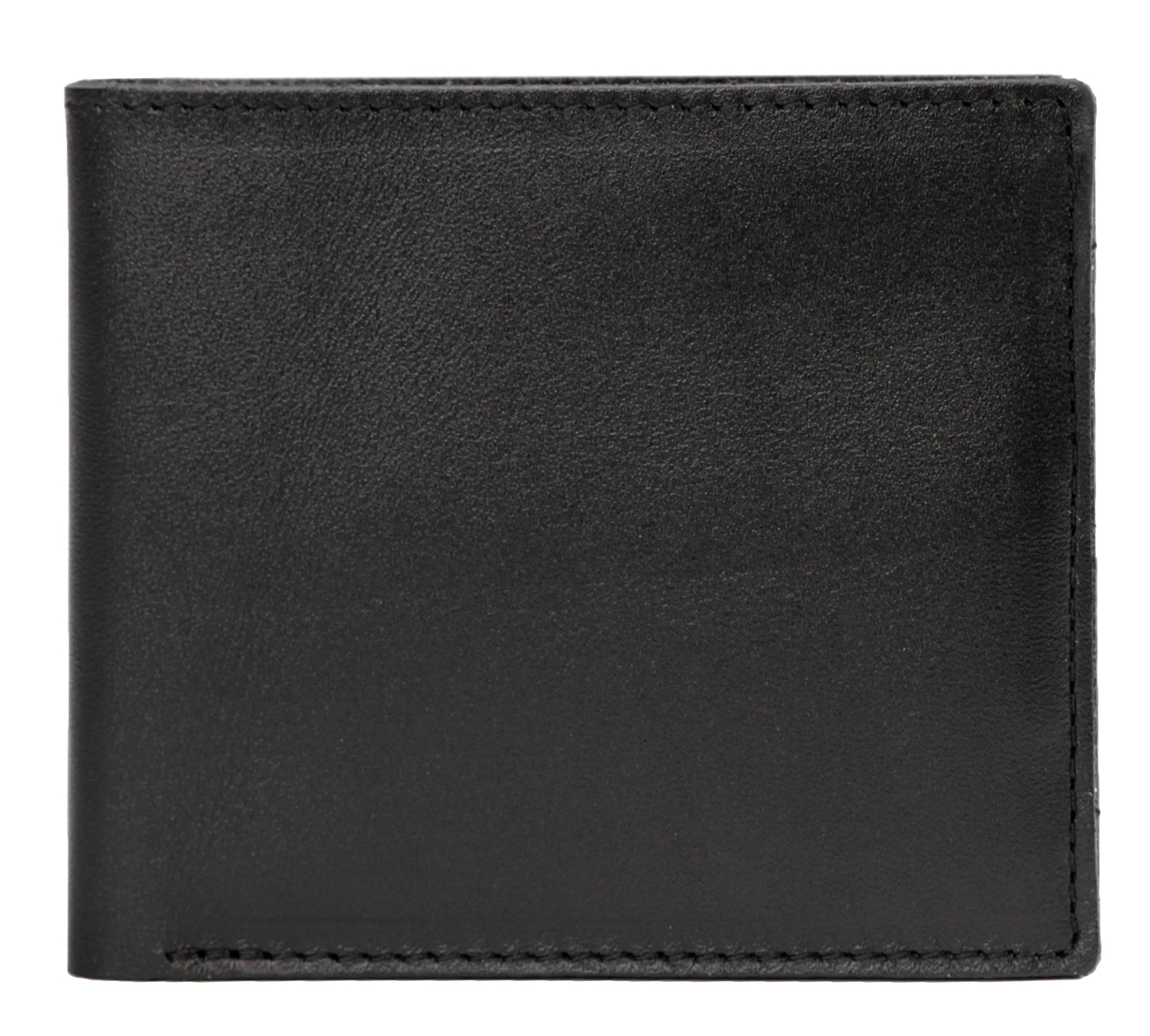 Leather Wallet SHVIGEL 13790 Black Genuine Leather Handmade in Ukraine
