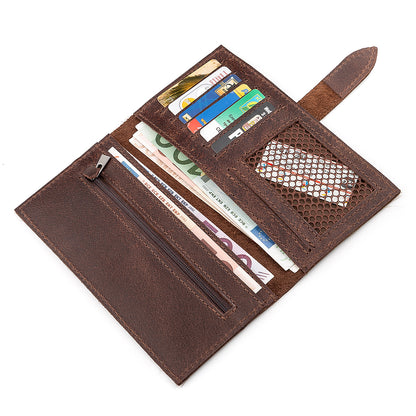 Leather Wallet SHVIGEL 13933 Brown Premium Quality Genuine Leather Crafted in Ukraine