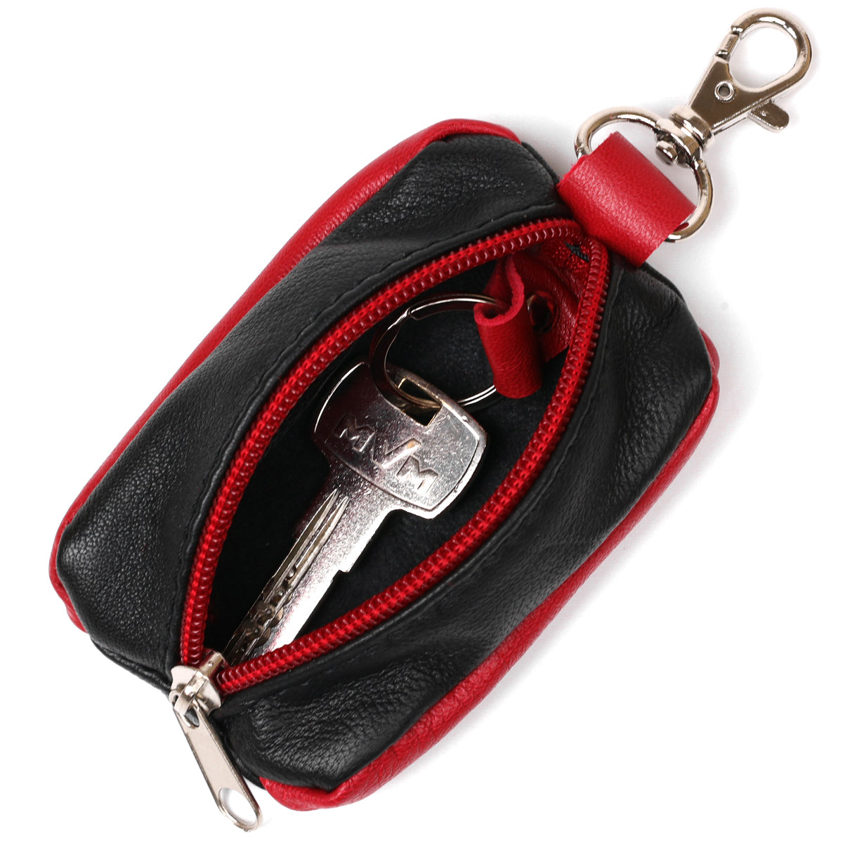 Leather Key Holder SHVIGEL 13952, Made in Ukraine – Genuine Leather, Ideal for Keys