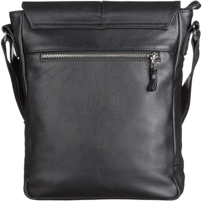 SHVIGEL Genuine Leather Bag 00859 Black - Stylish Ukrainian Design and Premium Quality